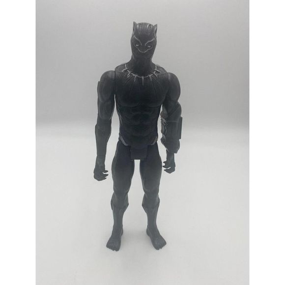 Marvel Black Panther Action figure 12' inches high Hasbro hero series 2018 Super - Picture 1 of 6